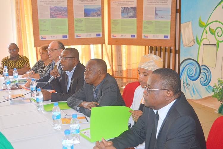 image Changement climatique / Dernier comité de pilotage du Programme Amcc-Comores, vers des nouvelles perspectives